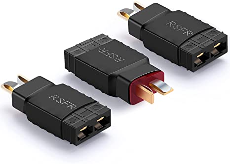 Male Deans to Female Traxxxas Connector