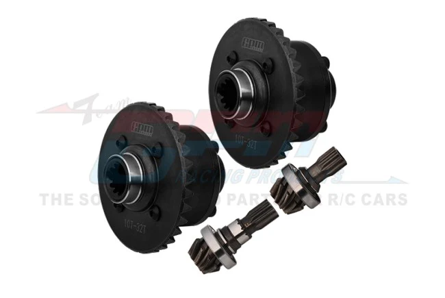 4140 MEDIUM CARBON STEEL +7075 ALLOY FRONT & REAR COMPLETE DIFFERENTIAL (7881)
