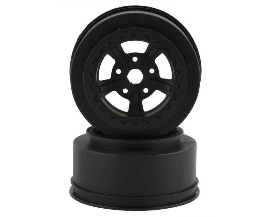 DragRace Concepts Speedline 2.2/3.0 Replacement Rear Wheels (Black) (2)