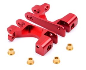 AZTAB CASTER BLOCK RED ALUMINUM 4X4
