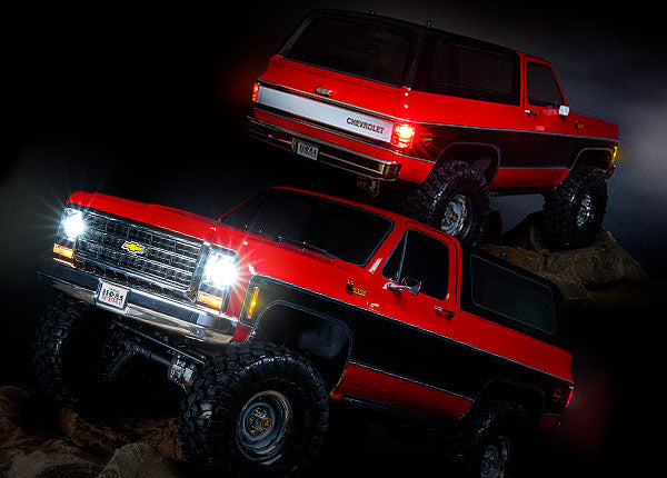 LED light set (contains headlights, tail lights, side marker lights, distribution block (fits #8130 body, requires #8028 power supply)