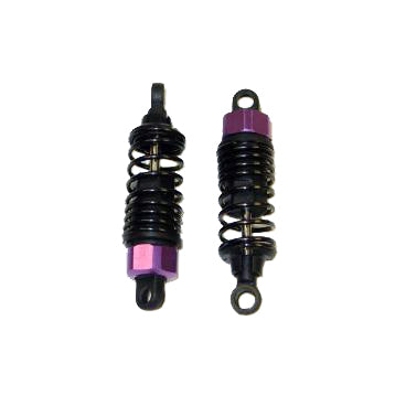 Plastic Road Shocks, Purple (2pcs)