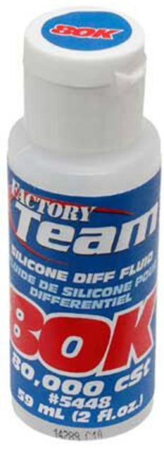 FT Silicone Diff Fluid, 80,000 cSt