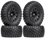 AZTAB 1/10 Short Course 115mm/ 48mm ,black,4pcs