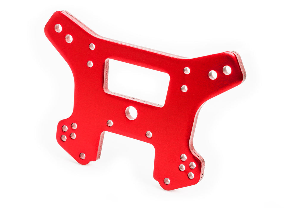 SHOCK TOWER FRONT ALUM RED