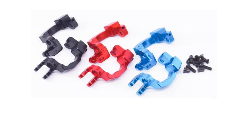 Arrma 4x4 C-Hub Set, (Black) Senton, Bigrock, Typhon, Granite(AR330442)