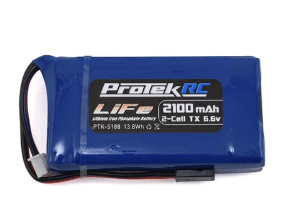 ProTek RC LiFe Futaba Transmitter Battery Pack (6.6V/2100mAh)