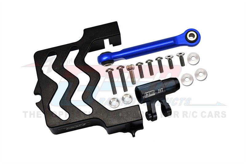 This product includes :Servo mount-1pcAluminum Tie Rod-1pcAluminum Servo Horn-1pcStainless Steel Flat Head Screw 3x8-2pcsStainless Steel Round Head Screws 3x8-3pcsStainless Steel Round Head Screws 3x14-1pcStainless Steel Round Head Screws...