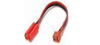AZTAB T Plug Female To 3.5mm Banana Plug with Housing 14AWG
