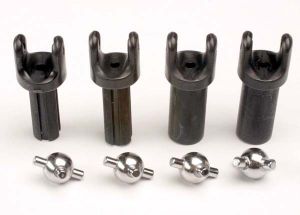 Half shafts, short (heavy duty) (external-splined (2) & internal-splined (2))/ metal u-joints (4)