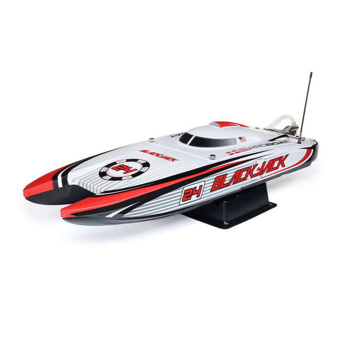Blackjack 24" V2 RC Catamaran Boat Brushless: RTR, Vegas Offshore