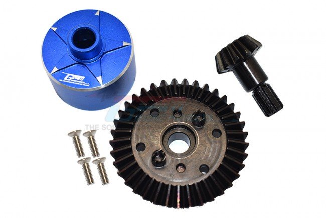 GRANITE 4x4 MEGA Monster Carbon Steel Ring Gear 37T & Pinion Gear 13T / Differential Case AR310872