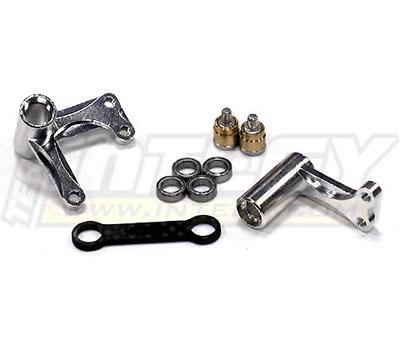 Steering Bellcrank Set for Traxxas 1/10 Electric Rustler 2WD & Slash 2WD T8051SILVER