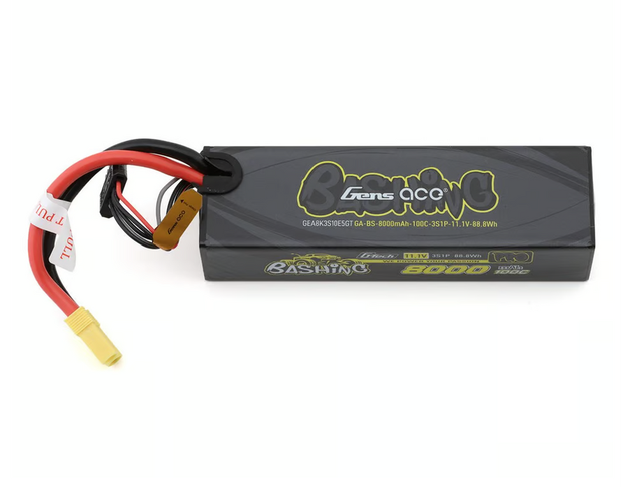 11.1V 8000mAh 3S 100C G-Tech Smart Lipo Battery: EC5
