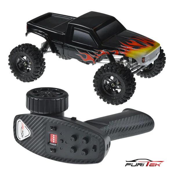 CAYMAN PRO V2 4X4 1/18 PREMIUM RC CRAWLER W/ TX/RX BLACK