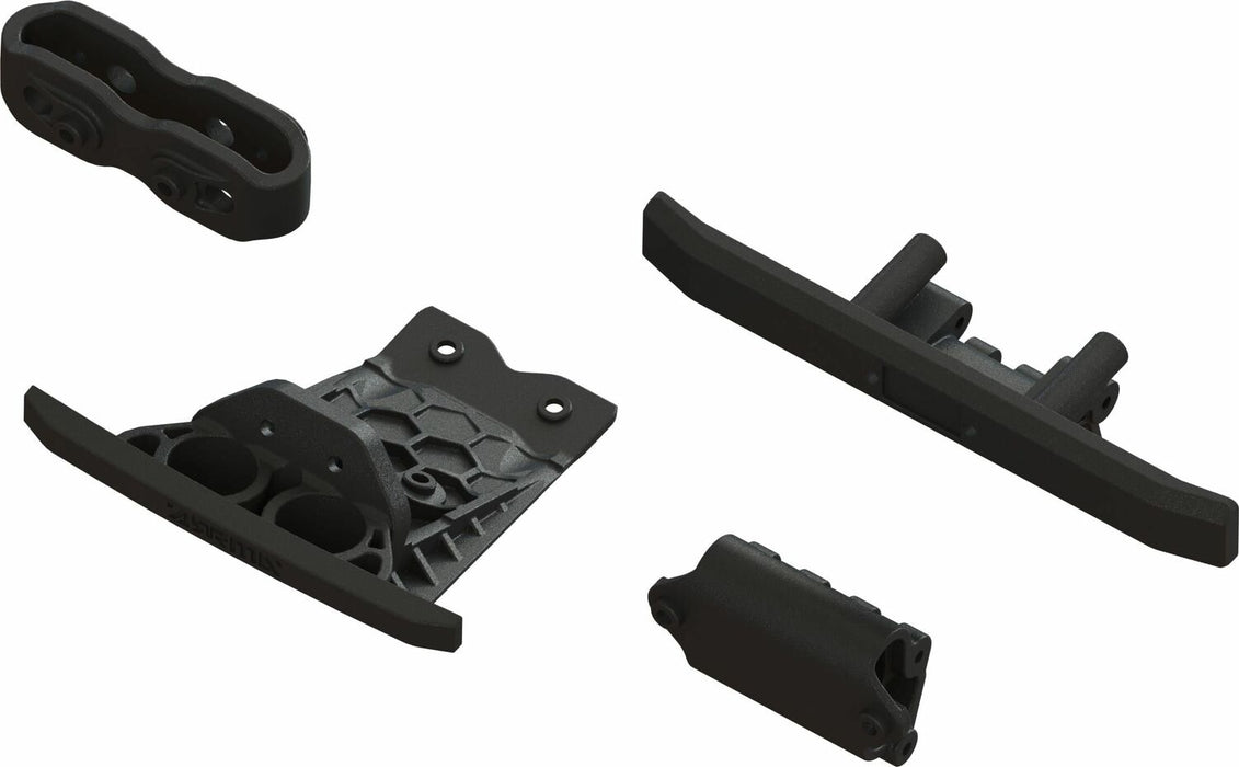 Lower Skid And Bumper Set: Black