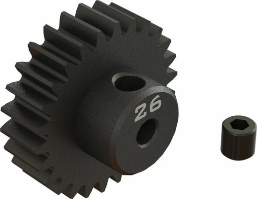 26T 0.8Mod 1/8" Bore CNC Steel Pinion Gear