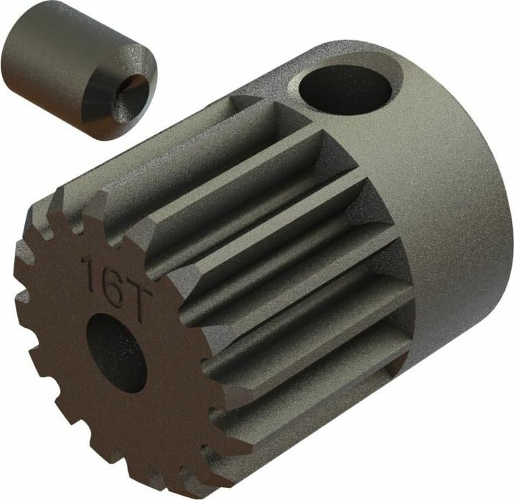 Pinion Gear 16T 0.5 MOD CNC 2.3mm Bore