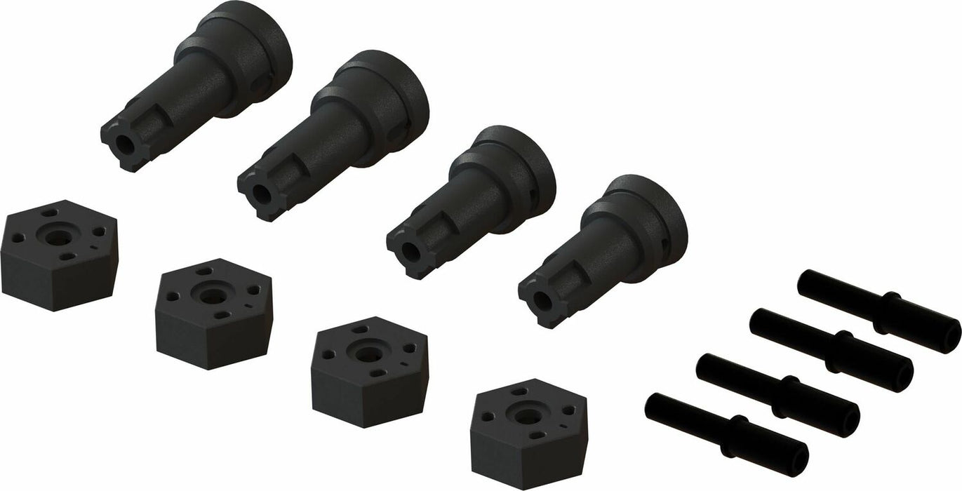 Wheel Axle and Hub Set B: GROM