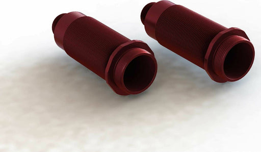 Aluminum Shock Body, 16x62mm Red (2)