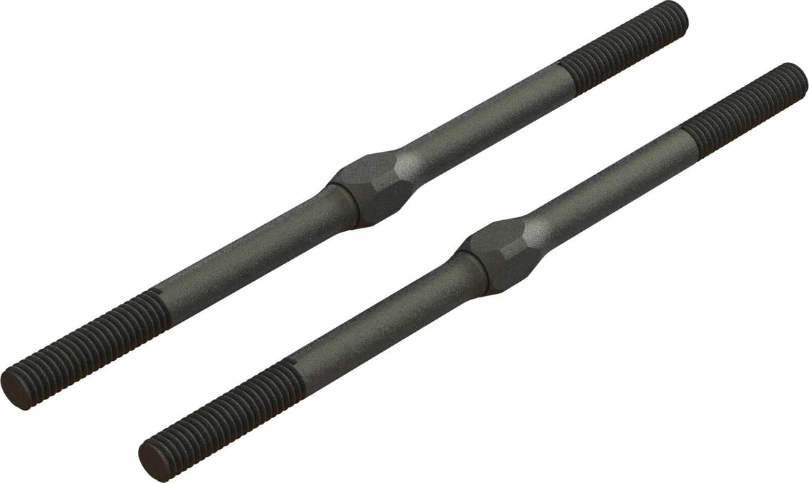 Steel Turnbuckle, M5 x 85mm Black (2)