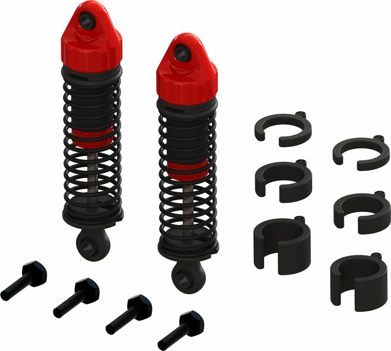 Shock Set, 58mm Length, 300cSt Oil (2pcs) - GROM