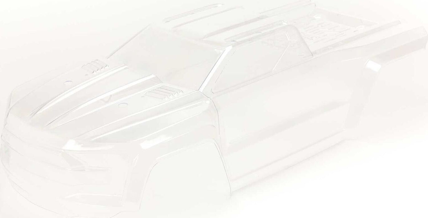 1/5 Clear Body with Decals and Window Masks: KRATON 8S 4X4 BLX