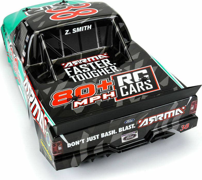 1/7 2023 NASCAR Ford F-150 No.38 Truck LE Body (Teal): Infraction 6S