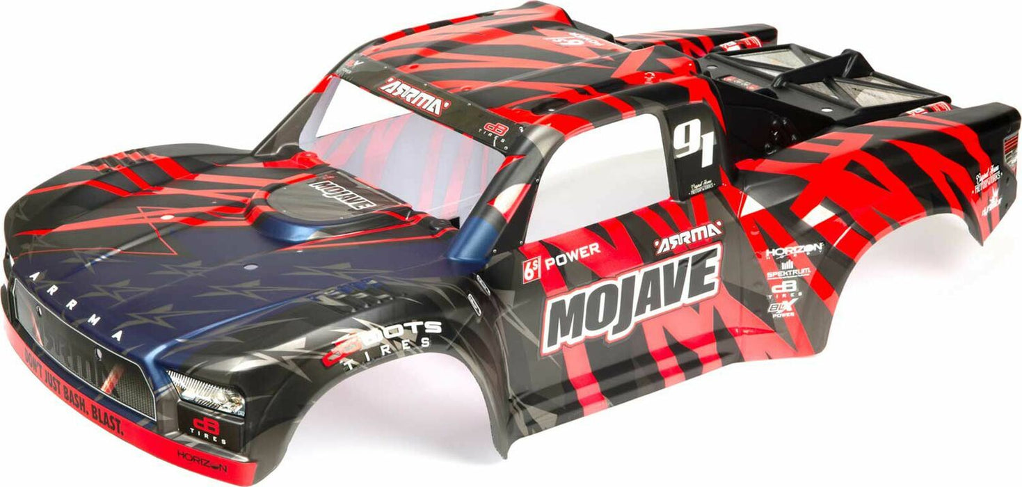 1/7 Painted Body, Black/Red: MOJAVE 6S BLX