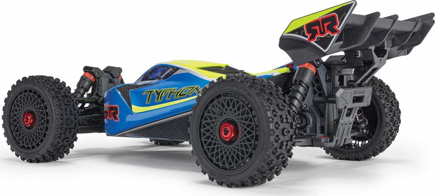 1/8 TYPHON MEGA 665 4X4 RTR Brushed Buggy, Blue