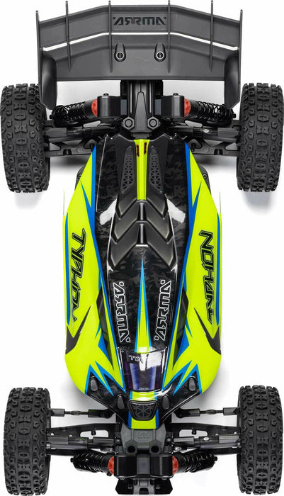 1/8 TYPHON 223S DSC 4X4 RTR Brushless Buggy, Yellow