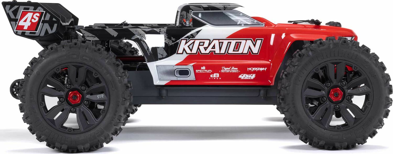 1/10 KRATON 4X4 4S V2 BLX Speed Monster Truck RTR, Red