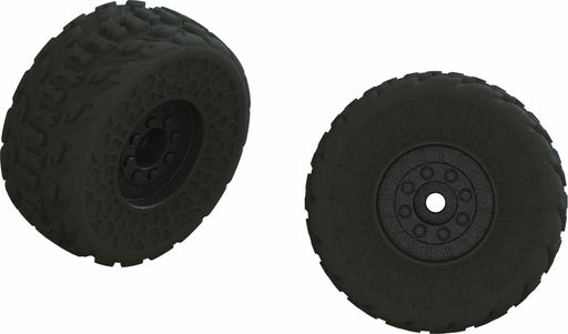 dBoots FIRETEAM Tire Set, Glued (2)