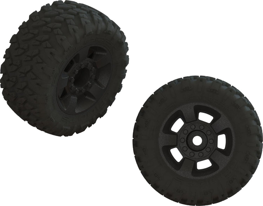 dBoots RAGNAROK Pre-mounted Tire Set (2)