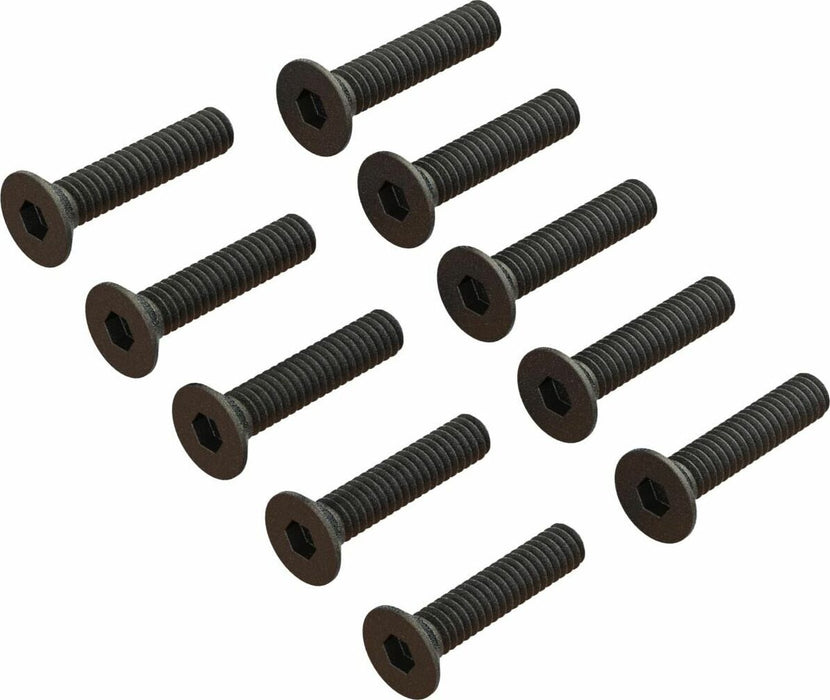 Flat Head Screw M2x10mm (10)