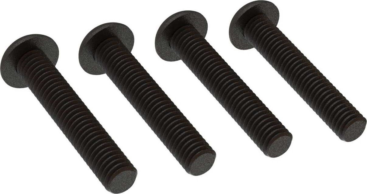 Button Head Hex Machine Screws, M4x22mm (4)