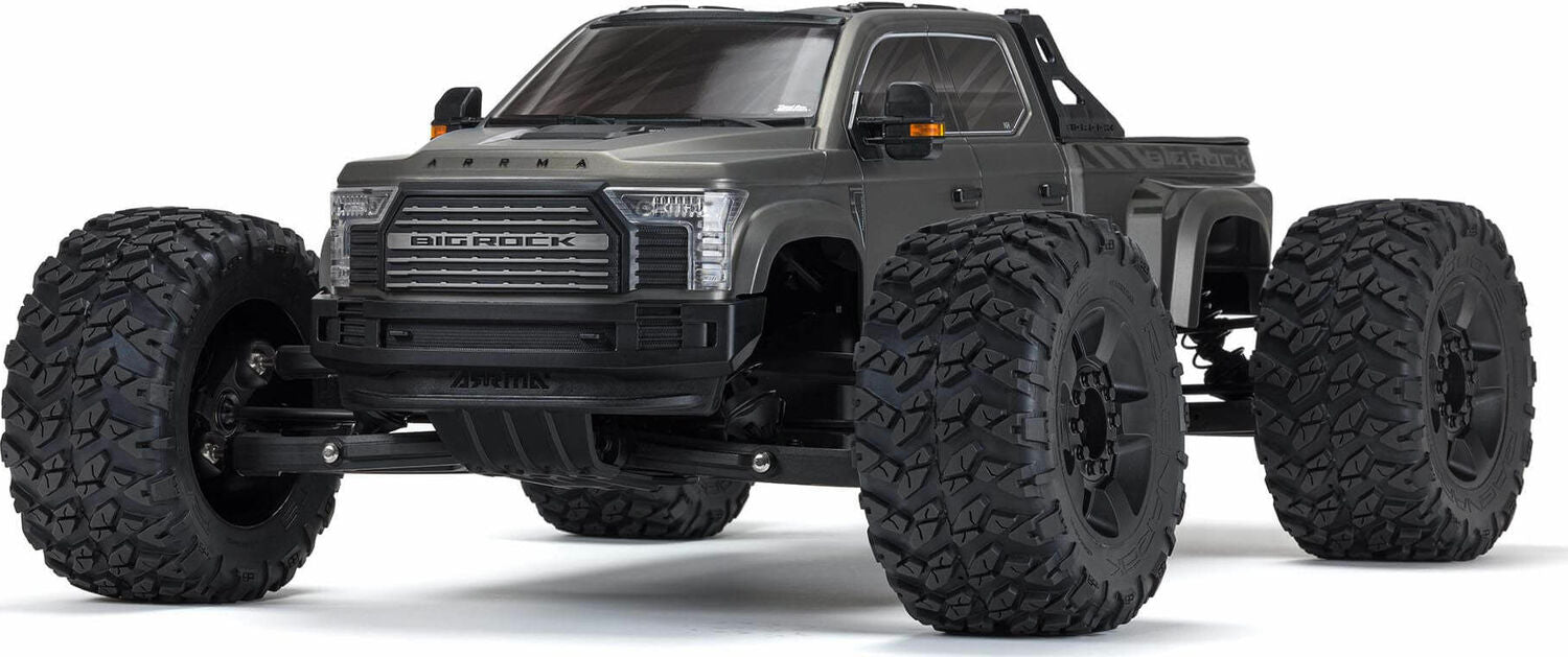 1/7 BIG ROCK 6S 4X4 BLX Monster Truck RTR, Gunmetal