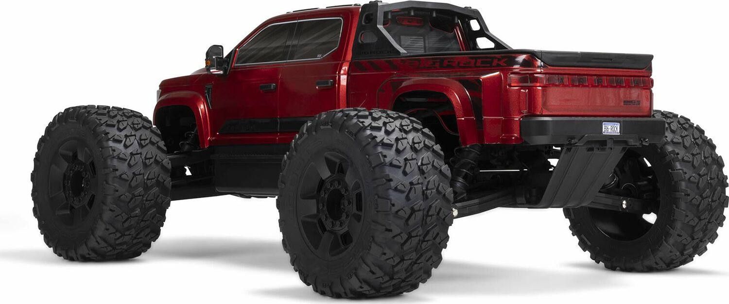1/7 BIG ROCK 6S 4X4 BLX Monster Truck RTR, Red