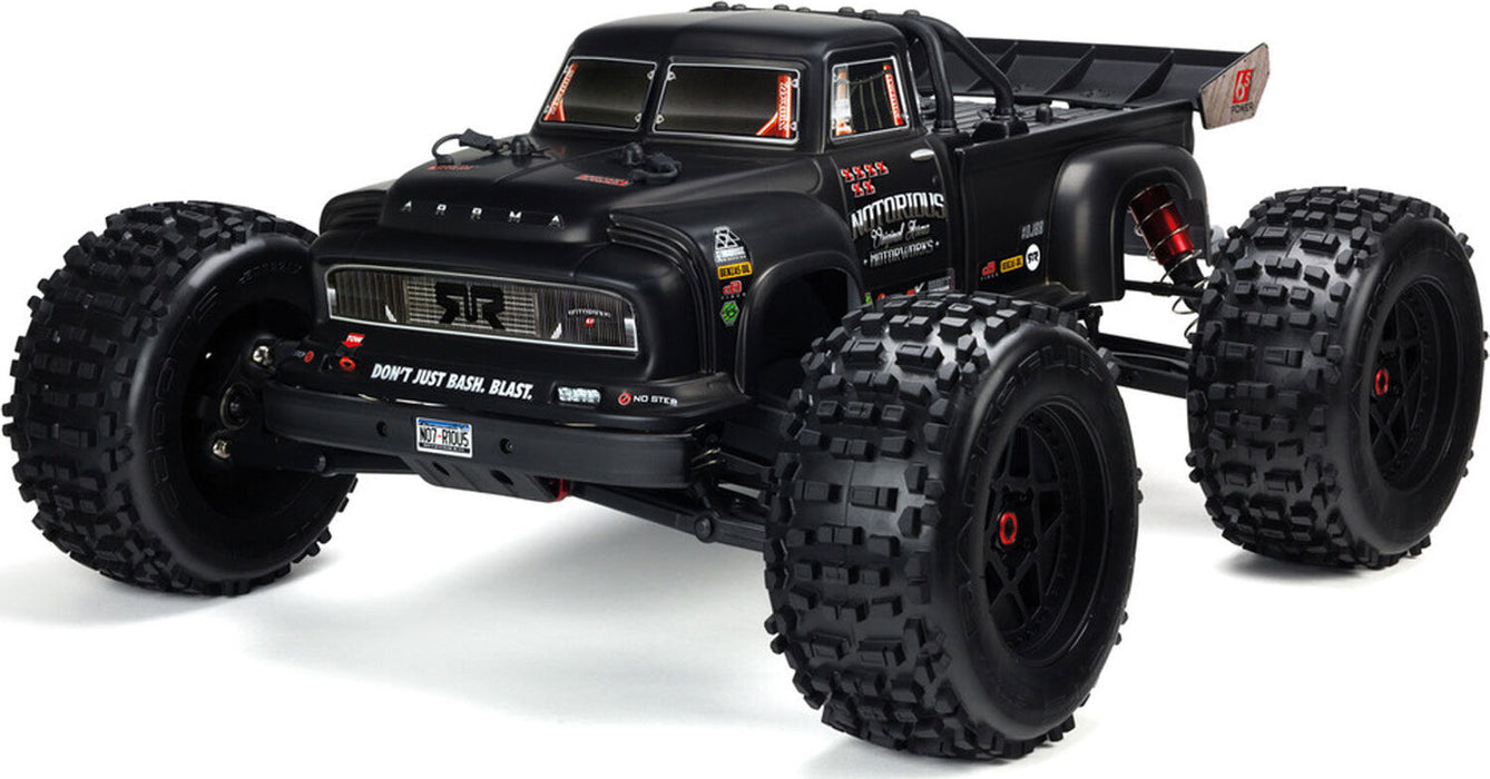 1/8 Painted Body, Black Real Steel: NOTORIOUS 6S BLX