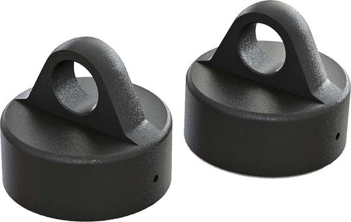 Shock Cap Aluminum, Black (2): 6S