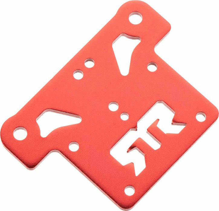 Top Plate Aluminum Silver Blue