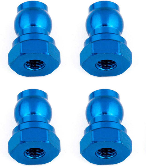 Shock Bushings, 10mm, Blue Aluminum