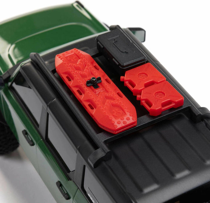 1/24 SCX24 Ford Bronco 4X4 RTR Brushed Rock Crawler (Battery & Charger Included), Green