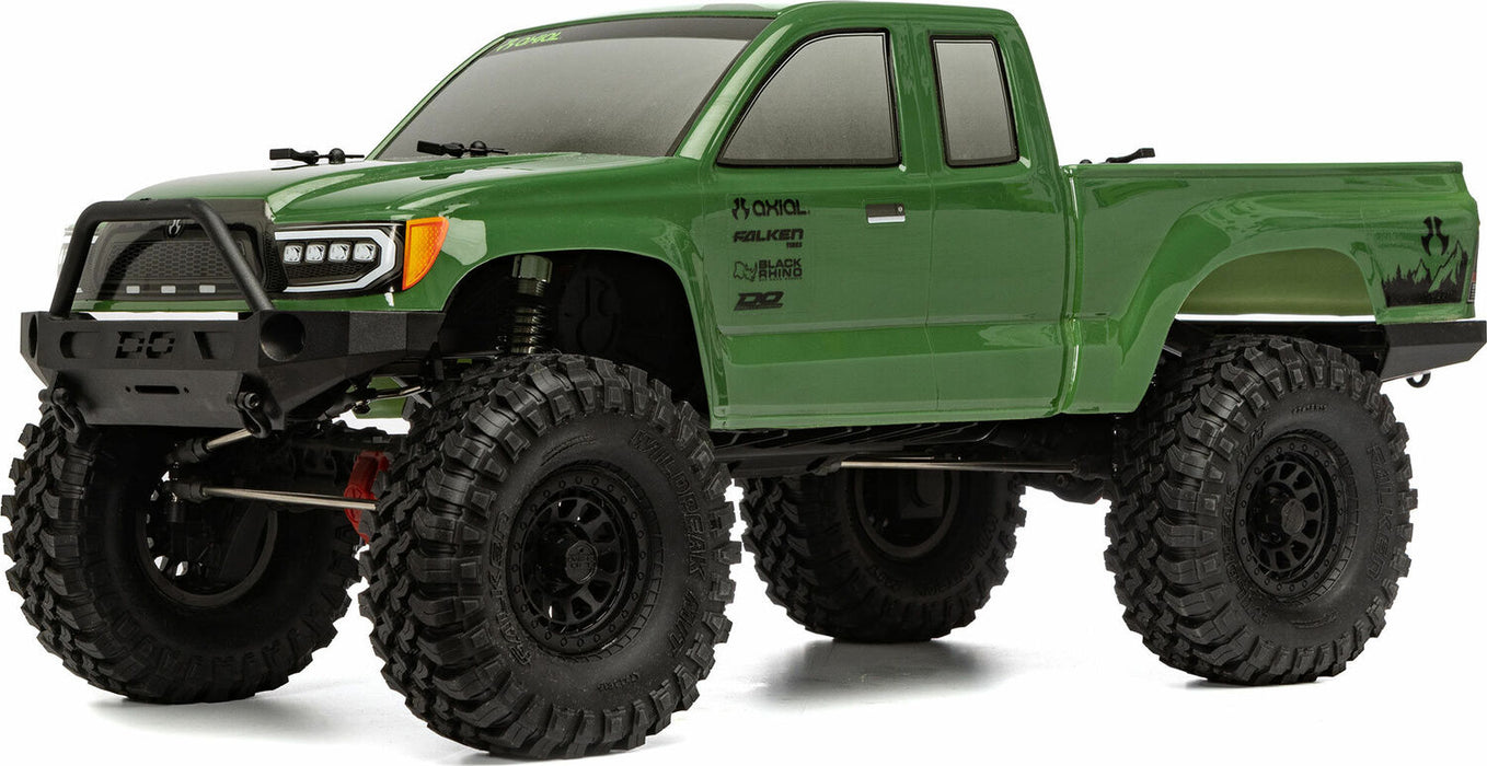 1/10 SCX10 III Base Camp 4X4 Rock Crawler Brushed RTR, Green