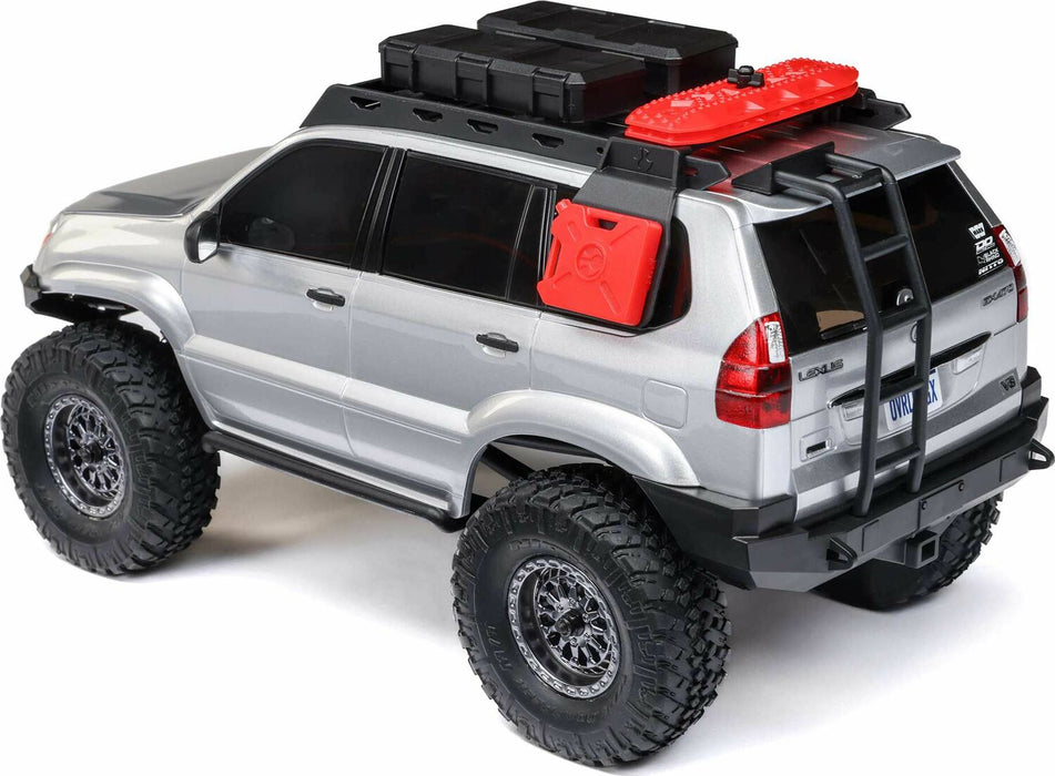1/24 SCX24 Lexus GX 470 4X4 Rock Crawler RTR, Silver