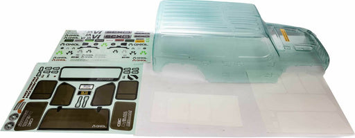 SCX6: Jeep JLU 4dr Wrangler Body (Clear)
