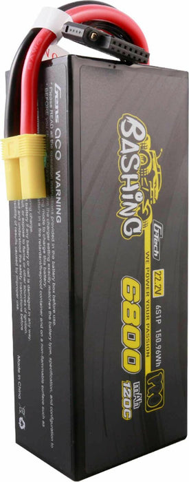 Gens ace G-tech Bashing Series 6800mAh 22.2V 120C 6S1P Lipo Battery Pack with EC5