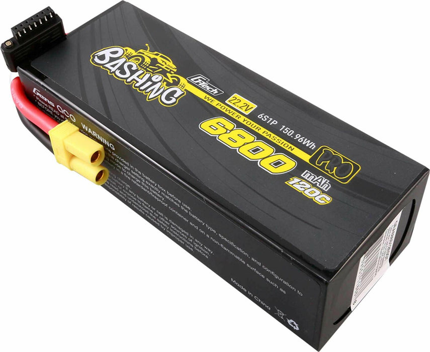 Gens ace G-tech Bashing Series 6800mAh 22.2V 120C 6S1P Lipo Battery Pack with EC5
