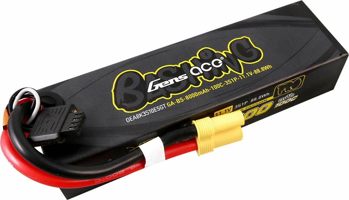 11.1V 8000mAh 3S 100C G-Tech Smart Lipo Battery: EC5