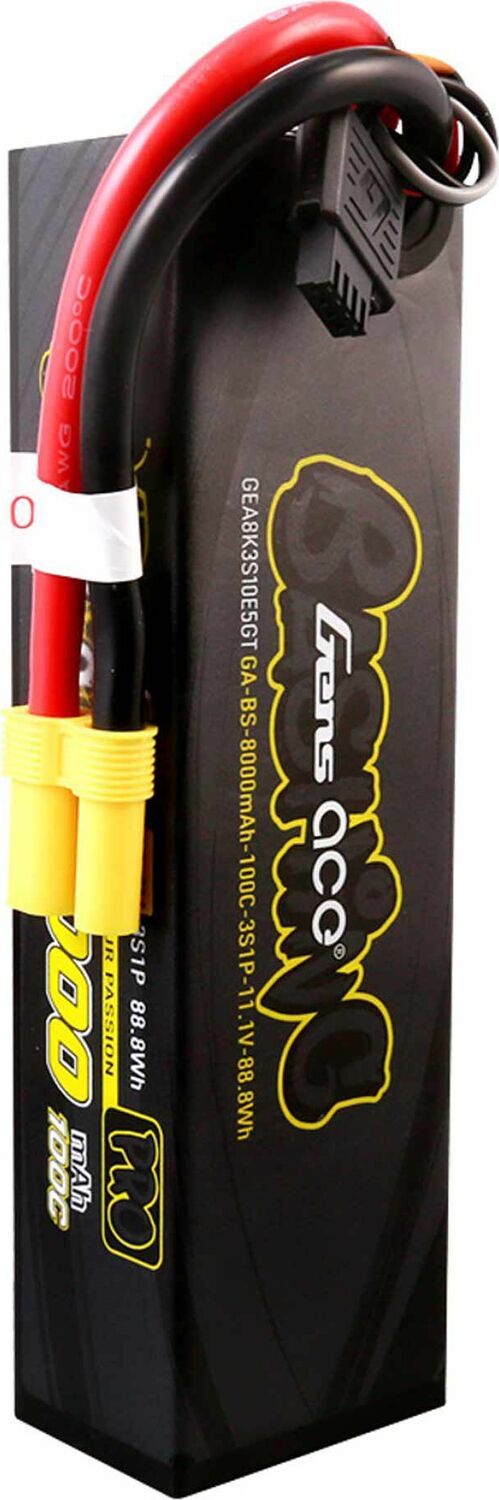 11.1V 8000mAh 3S 100C G-Tech Smart Lipo Battery: EC5